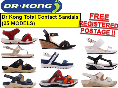 Qoo10 - Dr Kong Total Contact Sandals (25 Designs ) : Shoes