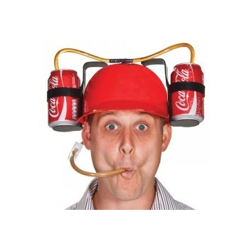 Beer Drinking Helmet, Helmet Beer Holder