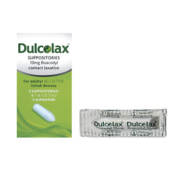 Dulcolax Suppositories Constipation Relief - Net Pharmacy