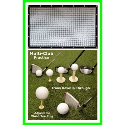 Qoo10 Dura Pro Multi Club Golf Mat 9x10 Net Combo Golf Golf