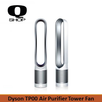 Qoo10 - Dyson Pure Cool™ TP00 Air Purifier Tower Fan White Silver