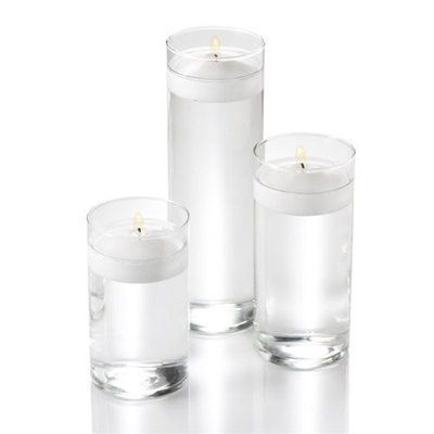 Qoo10 Eastlanda Cylinder Floating Candle Vase Set Of 36