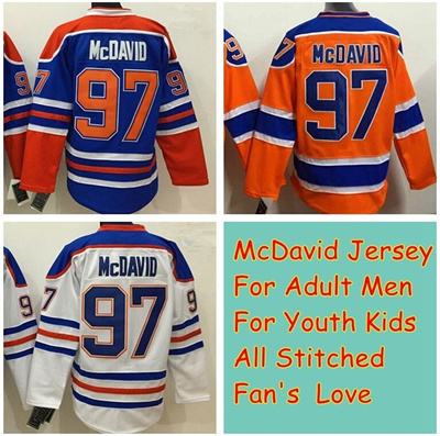 white mcdavid jersey