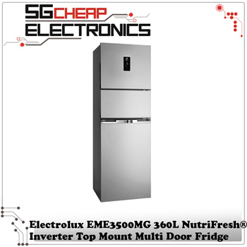 electrolux top mount fridge