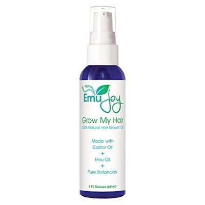 Qoo10 Emu Joy Grow My Hair Natural Hair Growth Oil With Castor