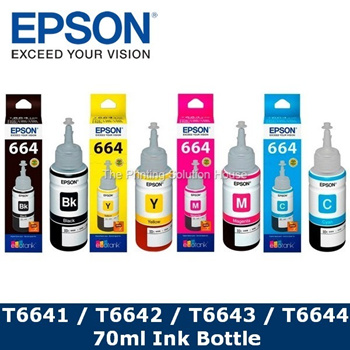Buy Epson black 70ML ink bottle T6641 online at low price