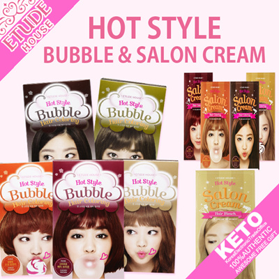 Qoo10 Etude House Hot Style Bubble Hair Coloring Salon Cream