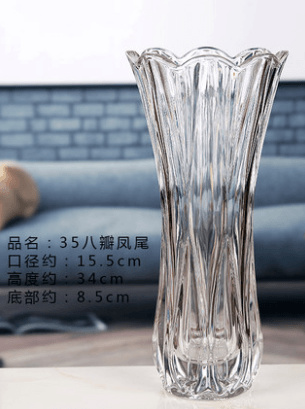 Qoo10 European Simple Extra Large Thick Transparent Glass Vase