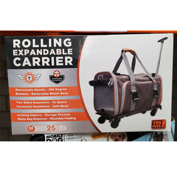 Arlee Rolling Pet Carrier