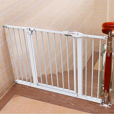 Qoo10 Extra Wide Baby Gate With Pet Door Attach To Banister