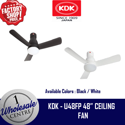 F2c Kdk U48fp 48 Inch Dc Motor Ceiling Fan With 18 Watt Led Light