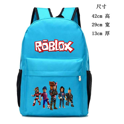 Qoo10 Factory Game Roblox Character Printed School Bags Oxford Casual Backpa Kids Fashion - roblox avatar games zipper rucksack school backpack book bag