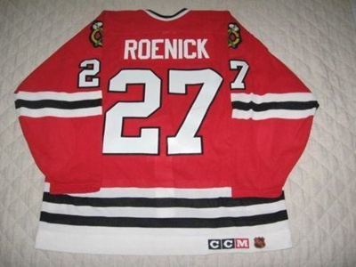 chicago blackhawks throwback jersey