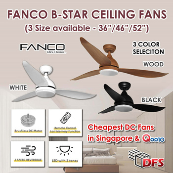 Qoo10 Fanco Ceiling Fan B Star Type
