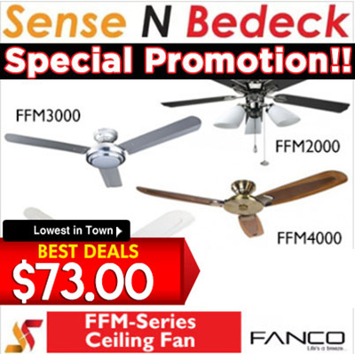 Fancofanco Ceiling Fan Ffm2000 Ffm3000 Ffm4000 Ffm6000 Light Kits Remote Led Bulb Best Price