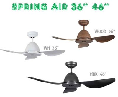 Fancofanco Spring Air 36 46 Remote Control Mbk Wh Wood