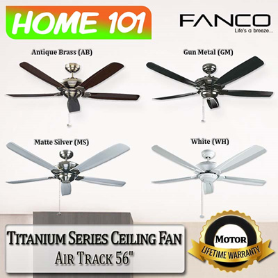 Fanco Titanium Air Track 56 Inch