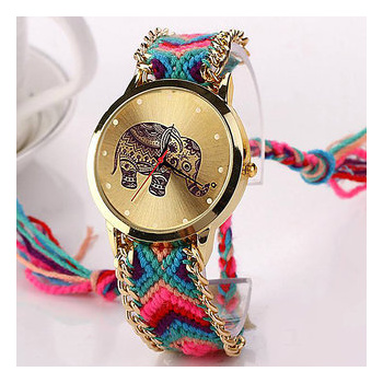 Antique Men Elephant Pocket Watch Bronze Quartz Analog Display Necklace  Chain | eBay
