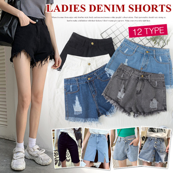 jean legging shorts