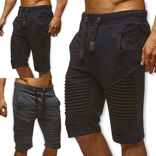 Qoo10 - Fashion Mens Shorts Summer Casual Sport Shorts for Men Knee ...