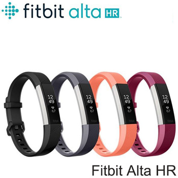 Qoo10 Fitbit Alta HR Fitness Tracker Silver Black Small Fitbit