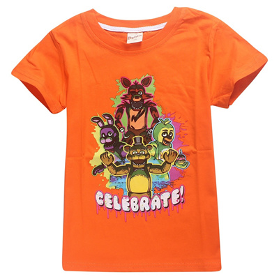 Five Nights At Freddy S T Shirt Fnaf Children T Shirts For Kids Roblox Boys Girls Tops Tees Clothes - roblox vs kids premium t shirt