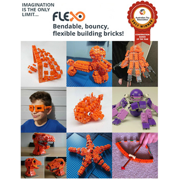 - Flexo Bendable Lego Toys