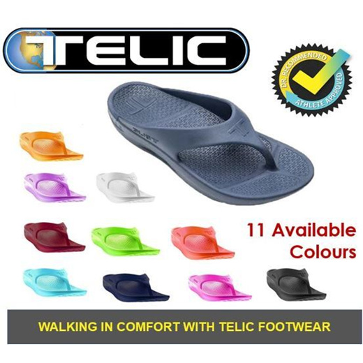 telic unisex flip flops