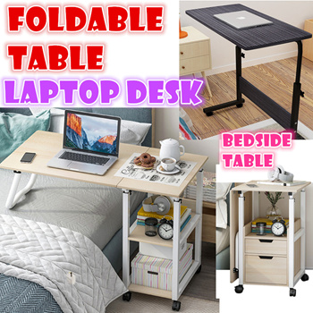 bedside table for computer