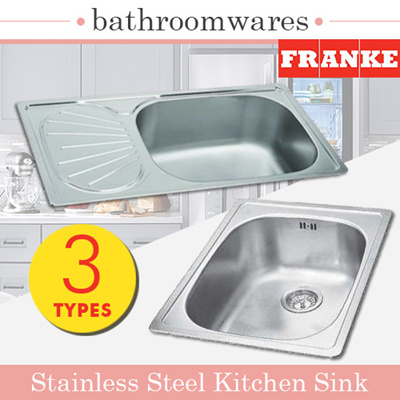 Franke Kitchen Sink Stainless Steel 304 3 Types Comes With Sink Taps Sink Mixer