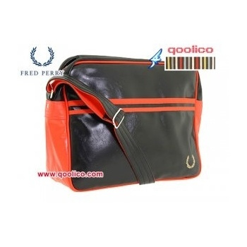 Fred perry black shoulder on sale bag