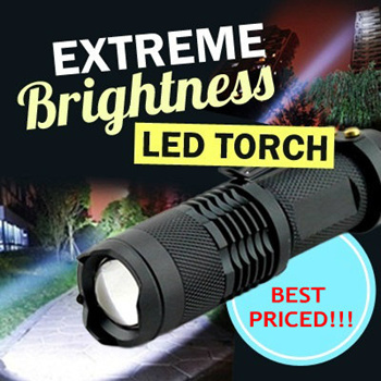 cree torch battery