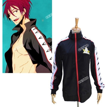 Qoo10 - Free! Iwatobi Swim Club Rin Matsuoka Uniform Jacket Cosplay Costume  : Women's Clothing