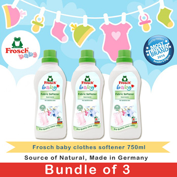  Frosch Baby Liquid Clothes Softener, 750ml (pack of 2) : Health  & Household