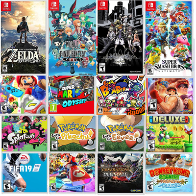 famous nintendo switch games