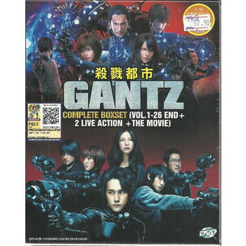 Qoo10 - GANTZ - COMPLETE ANIME TV SERIES DVD BOX SET (1-26 EPISODES + 2  LIVE A... : CD & DVD