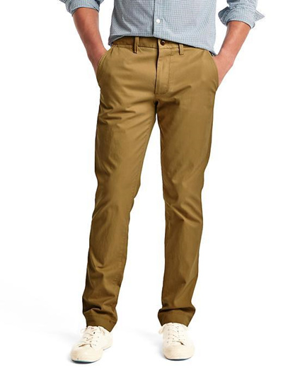 Classic Stretch Slim Fit Khakis Gap - FitnessRetro