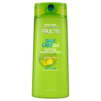 Quube -Garnier Fructice Daily Care 2 in 1 Shampoo & Conditioner