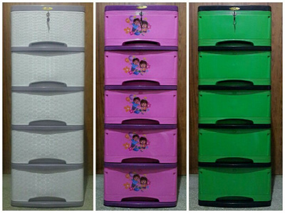 Qoo10 Container  Cabinet Lemari  Plastik Furniture 