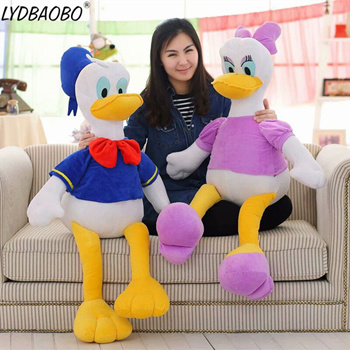 Qoo10 - Giant Cartoon Donald Daisy Duck Soft Plush Baby Cute Animal Stuffed  Pi... : Toys