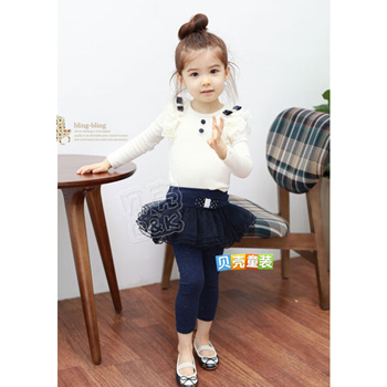 Girl Legging Cake Skirt Pants Girl Baby Pants Kids Leggings Skirt