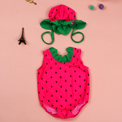 watermelon bathing suit