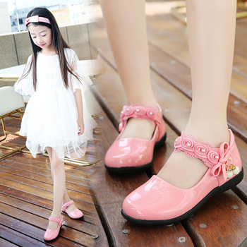 Children's hot sale leather shoes