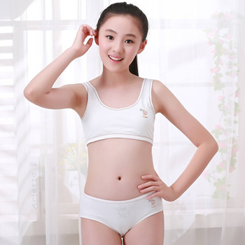 Development period vest girl cotton underwear student girl 12-14-16 years  old elementary school junior
