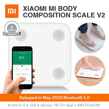 Xiaomi Mi Body Composition Scale V2 and Xiaomi Mi Body Composition