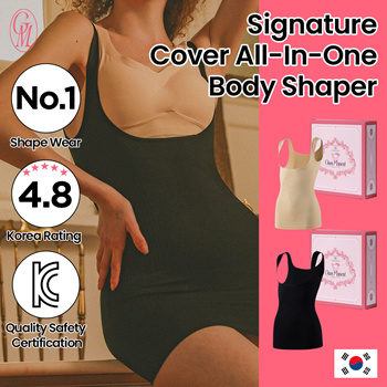 Qoo10 - [Glam Moment] All-in-one cover body shaper / Underwear