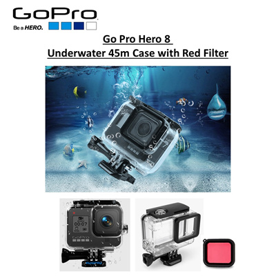 Qoo10 Go Pro Hero 8 45m Underwater Diving Waterproof Housing