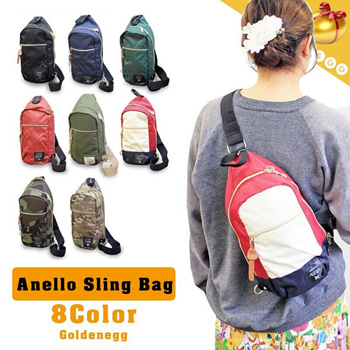 Anello sling shop bag for men