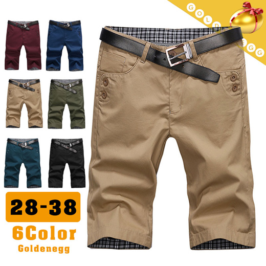 Qoo10 - Plus Size(28-38 sizes) Stylish Short Pants for Men Daily Casual ...