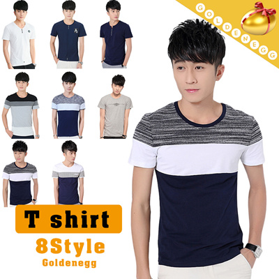 Golden Egg Summer Casual T Shirt For Men Different Styles Fashion N Comfortable 8 Models M 3xl